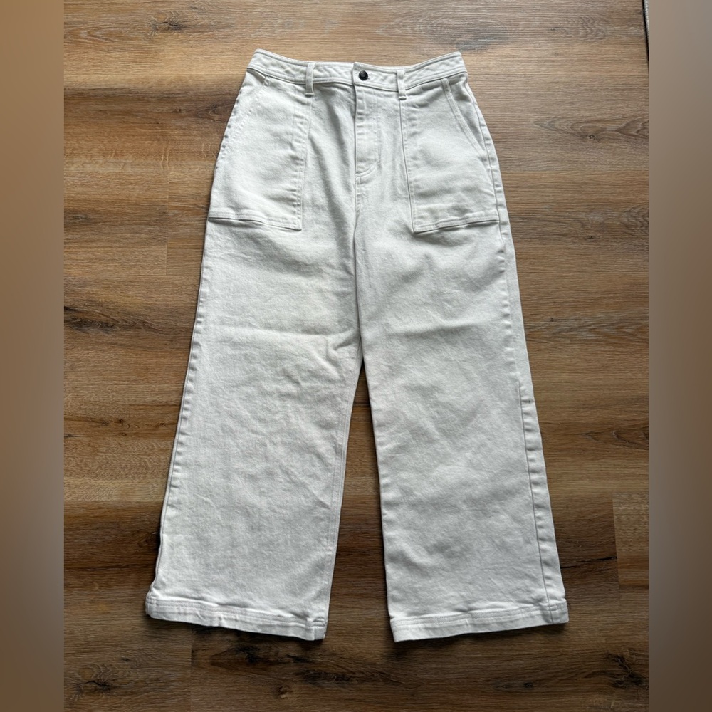 Women’s white Wide-Leg Pants
